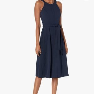 Tommy Hilfiger Navy Sleeveless Fit and Flare 8